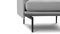 Toriko - Toriko Lounge Chair, Light Gray Wool