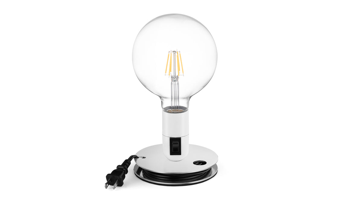 Lampadina - Lampadina Table Lamp, White