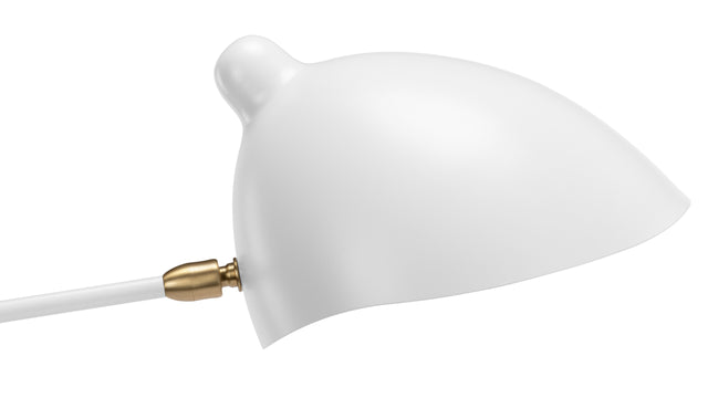 Mouille - Mouille Single Floor Lamp, White