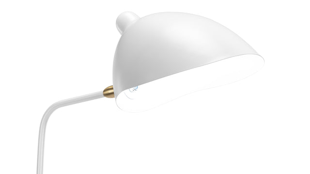 Mouille - Mouille Single Floor Lamp, White