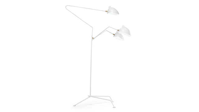 Mouille - Mouille Tripod Floor Lamp, White