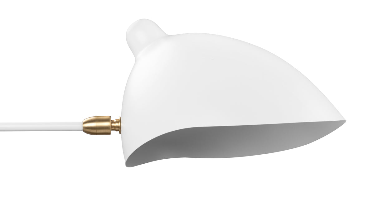 Mouille - Mouille Rotating Wall Light, White