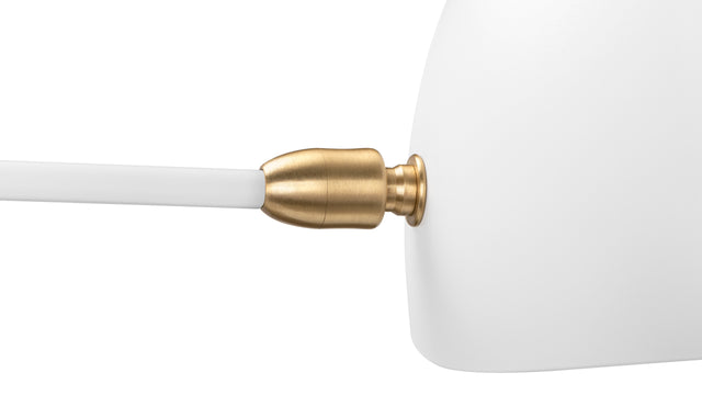 Mouille - Mouille Rotating Wall Light, White