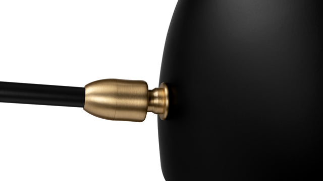 Mouille - Mouille Single Wall Light, Black