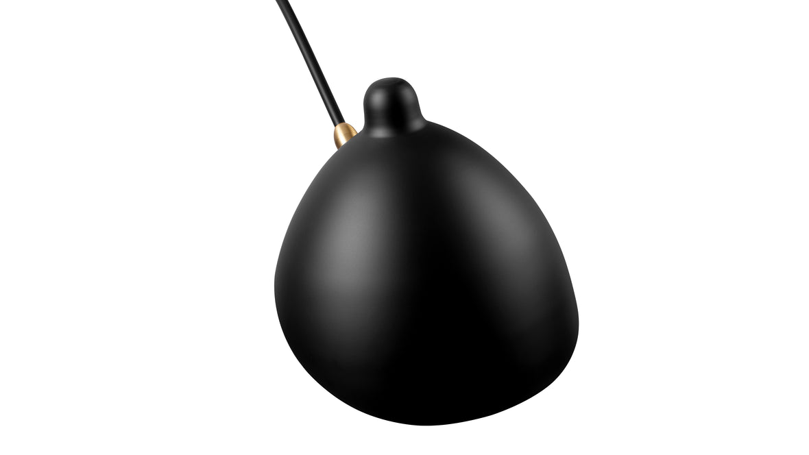 Mouille - Mouille Single Wall Light, Black