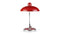 Cille - Cille Table Lamp, Red