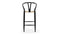 Wish - Wish Bar Stool, Black, 29.5