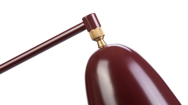 Grasshopper - Grasshopper Floor Lamp, Burgundy