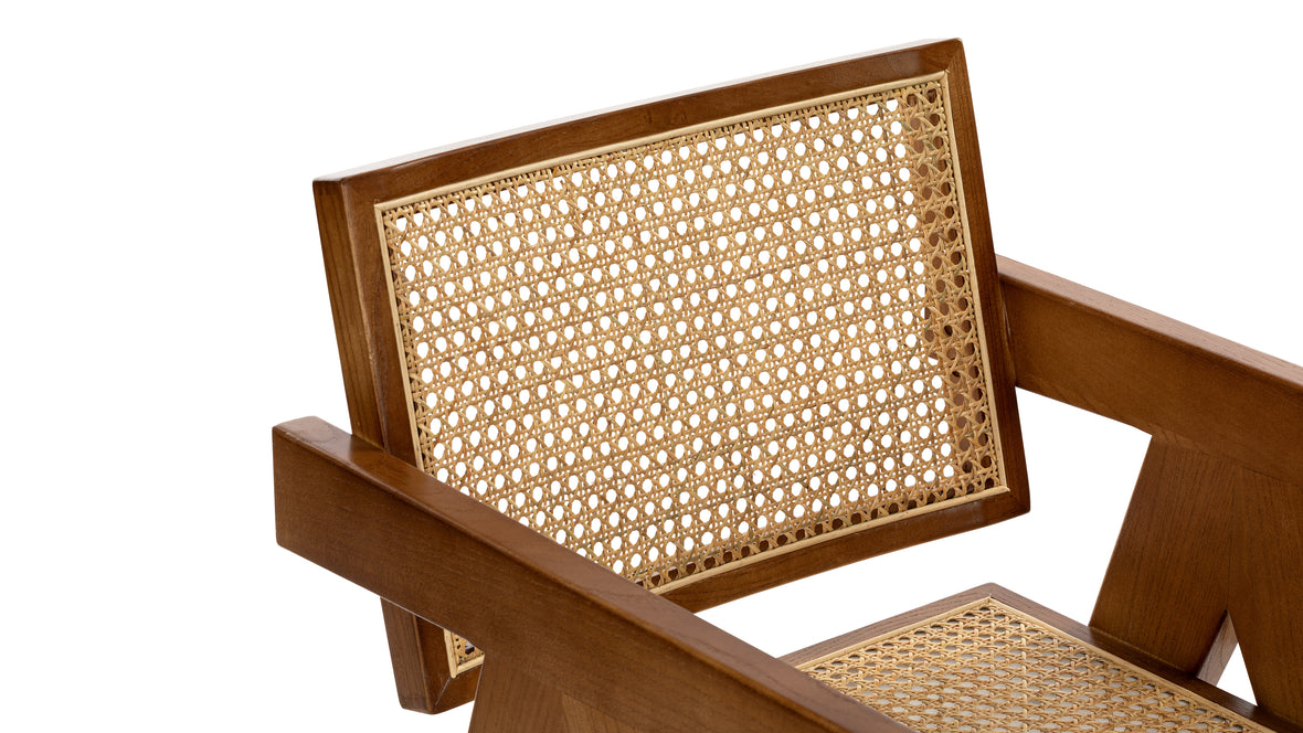 Jeanneret Armchair - Pierre Jeanneret Armchair, Walnut