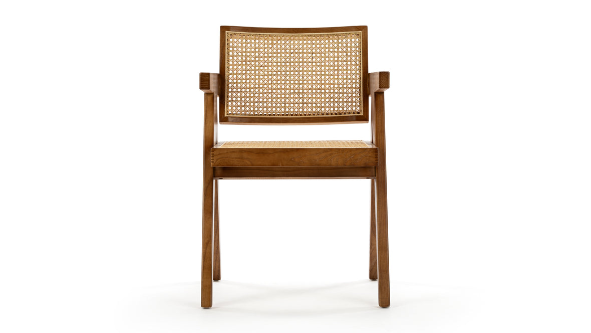Jeanneret Armchair - Pierre Jeanneret Armchair, Walnut