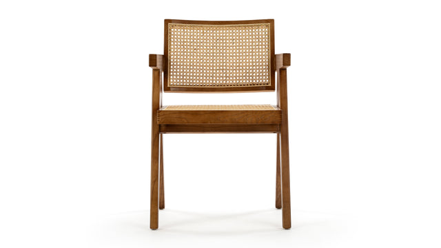 Jeanneret Armchair - Pierre Jeanneret Armchair, Walnut