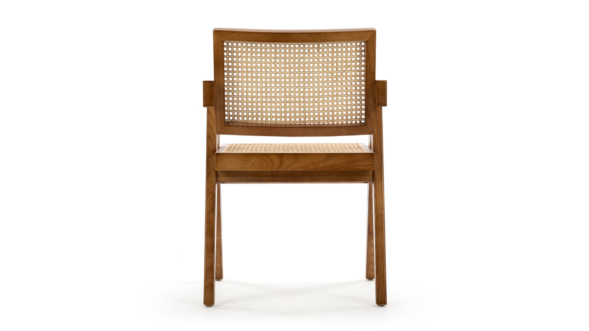 Jeanneret Armchair - Pierre Jeanneret Armchair, Walnut
