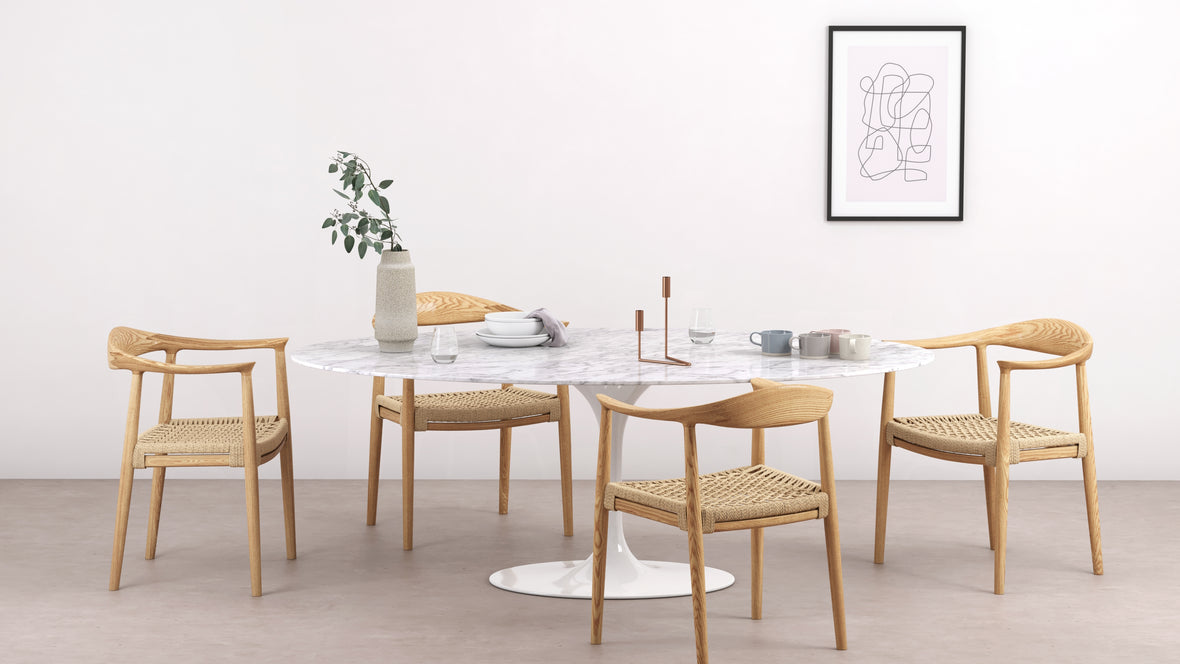 Wegner Round - Wegner Round Chair, Ash