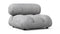 Bellini Module - Mario Bellini Module, Armless, Light Gray Velvet