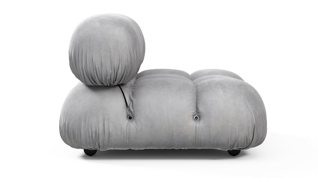 Bellini Module - Mario Bellini Module, Armless, Light Gray Velvet