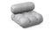 Bellini Module - Mario Bellini Module, Armless, Light Gray Velvet