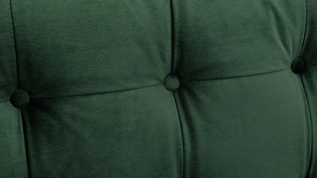 Florence - Florence Two Seater Sofa, Emerald Green Velvet