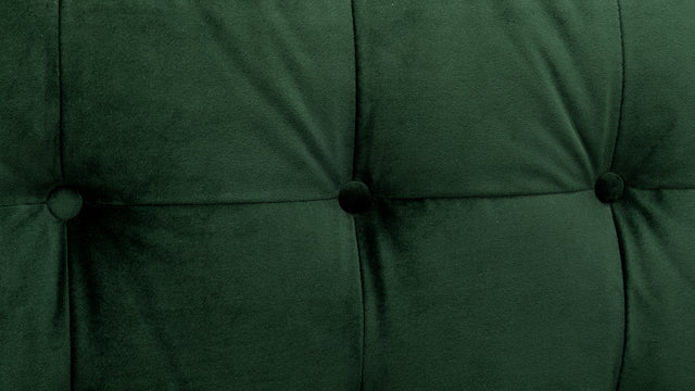 Florence - Florence Three Seater Sofa, Emerald Green Velvet