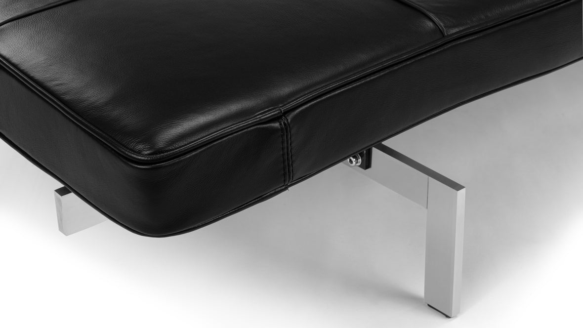 Anders - Anders Daybed, Midnight Black Premium Leather