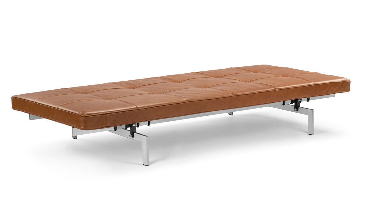 Anders - Anders Daybed, Tan Premium Leather
