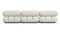 Bellini Sectional - Mario Bellini Sectional, Right Chaise, White Boucle