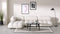 Bellini Sectional - Mario Bellini Sectional, Left Chaise, White Boucle