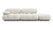 Bellini Sofa - Mario Bellini Open End Sofa, Right, White Boucle