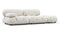 Bellini Sofa - Mario Bellini Open End Sofa, Right, White Boucle