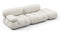 Bellini Sofa - Mario Bellini Open End Sofa, Right, White Boucle