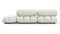 Bellini Sofa - Mario Bellini Open End Sofa, Right, White Boucle