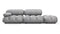 Bellini Sofa - Mario Bellini Open End Sofa, Right, Light Gray Velvet