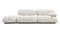 Bellini Sofa - Mario Bellini Open End Sofa, Left, White Boucle
