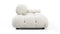 Bellini Sofa - Mario Bellini Open End Sofa, Left, White Boucle