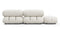 Bellini Sofa - Mario Bellini Open End Sofa, Left, White Boucle