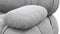 Bellini Sofa - Mario Bellini Open End Sofa, Left, Light Gray Velvet