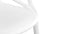 Masters - Masters Bar Stool, White, 29.5