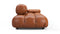 Bellini Sofa - Mario Bellini Open End Sofa, Left, Tan Premium Leather