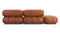 Bellini Sofa - Mario Bellini Open End Sofa, Left, Tan Premium Leather