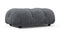 Bellini Ottoman - Mario Bellini Ottoman, Gray Boucle