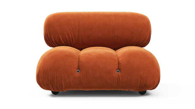 Bellini Module - Mario Bellini Module, Armless, Apricot Velvet