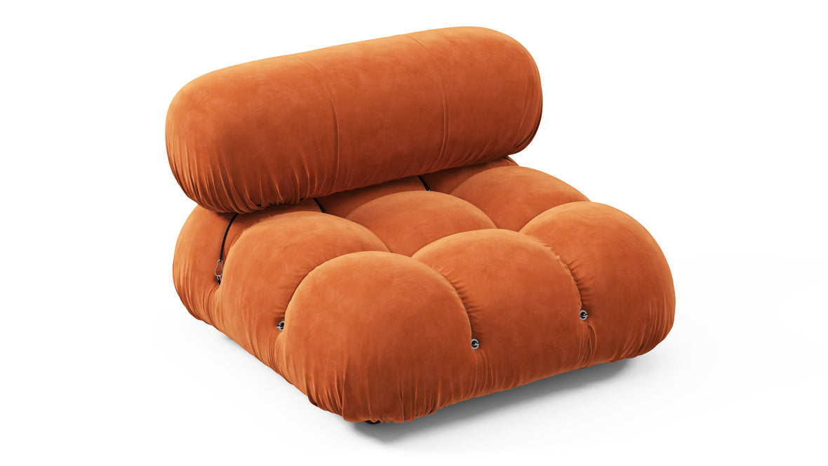 Bellini Module - Mario Bellini Module, Armless, Apricot Velvet