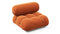 Bellini Module - Mario Bellini Module, Armless, Apricot Velvet