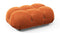 Bellini Ottoman - Mario Bellini Ottoman, Apricot Velvet