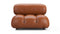 Bellini Module - Mario Bellini Module, Armless, Tan Premium Leather