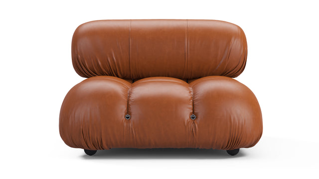 Bellini Module - Mario Bellini Module, Armless, Tan Premium Leather