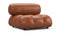Bellini Module - Mario Bellini Module, Armless, Tan Premium Leather