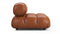 Bellini Module - Mario Bellini Module, Armless, Tan Premium Leather