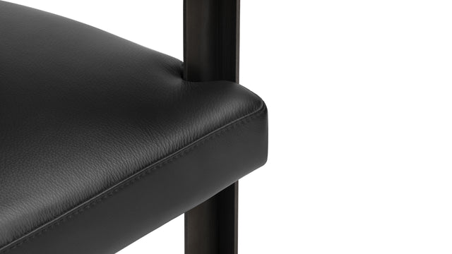 Tay - Tay Chair, Midnight Black Premium Leather