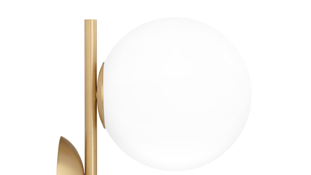 IC - IC Double Wall & Ceiling Light 1, Brass