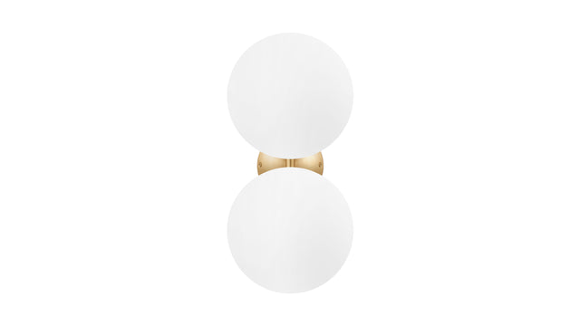 IC - IC Double Wall & Ceiling Light 1, Brass